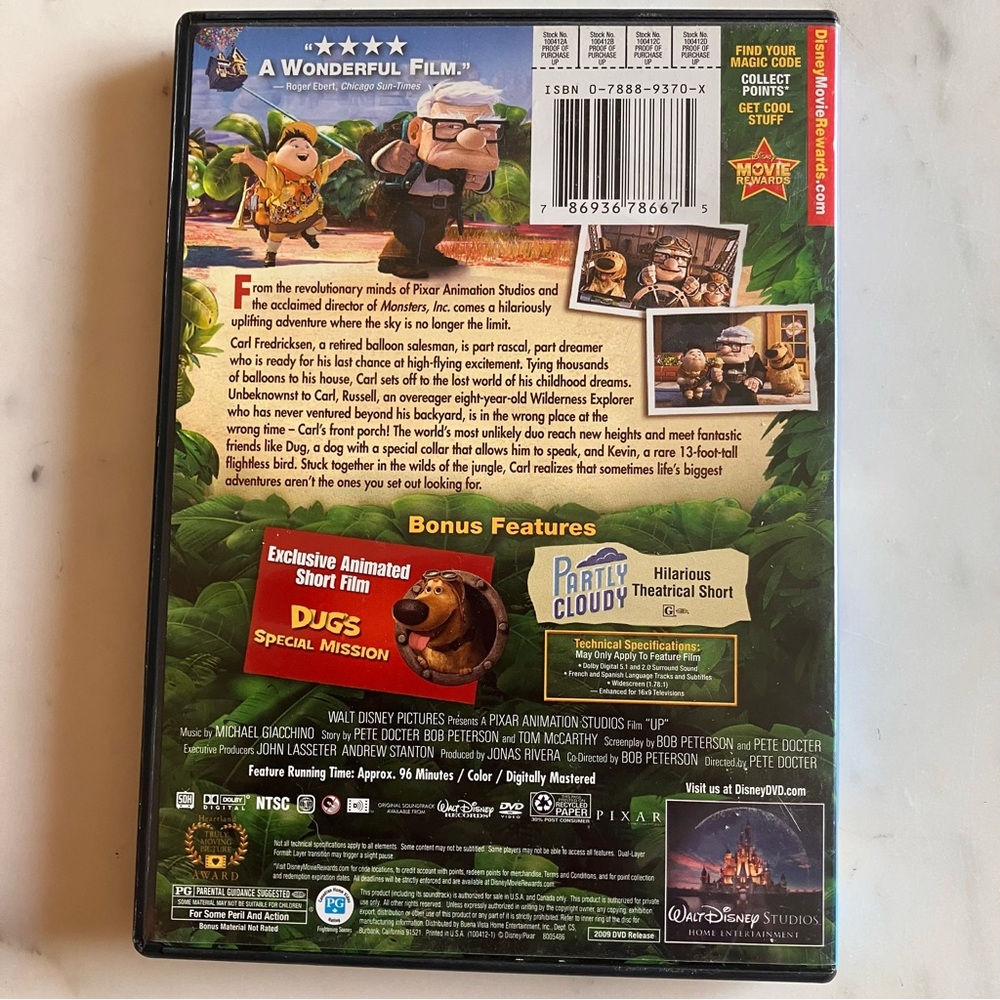 Disney Pixar 'Up' DVD‎ - Picture 2 of 3